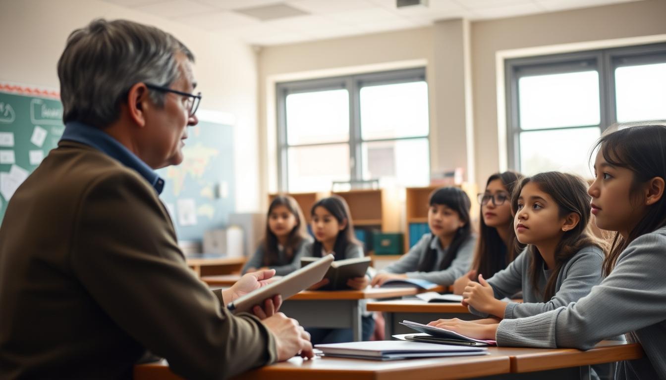 Student developing practical and academic skills